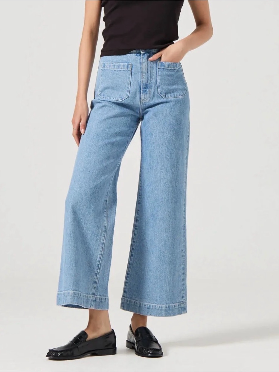 Rolla's Women’s Light Blue Straight-Leg Jeans